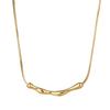 Fashion Collarbone Chain Simple Titanium Steel Short Necklace Adjustable Chain Necklace Fashion Jewelry for Any Occasion
