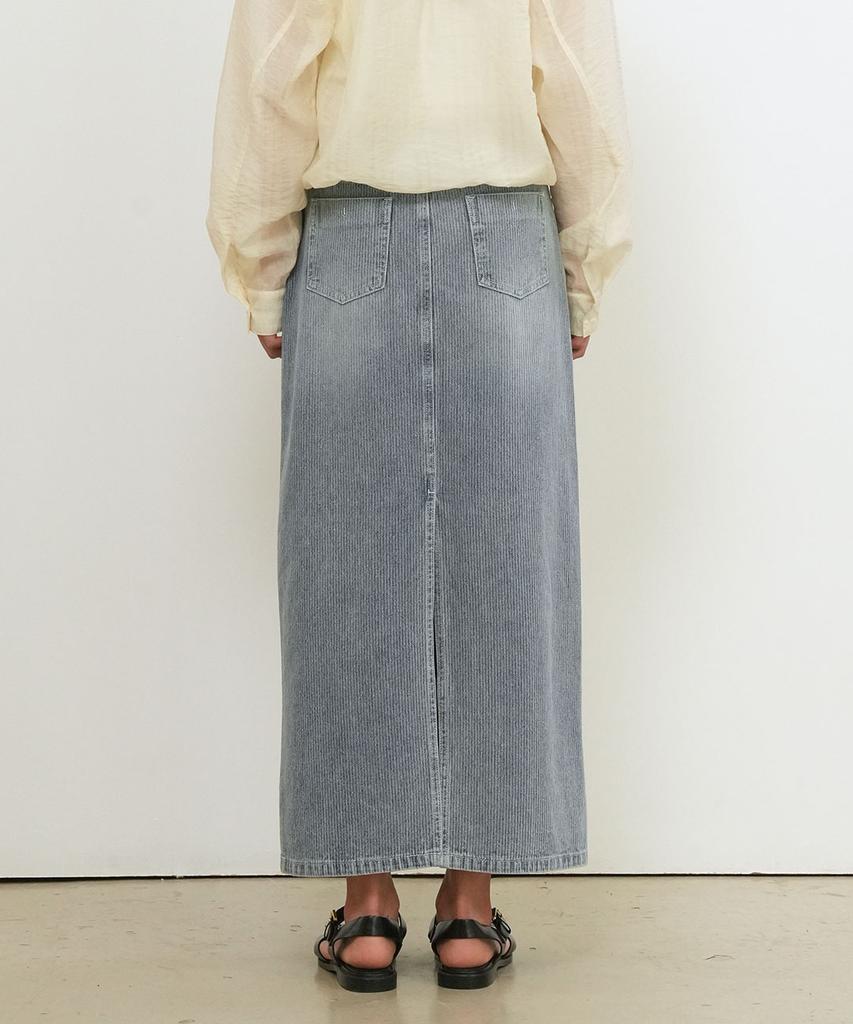 GENERALIDEA Denim Maxi Skirt [Sky Blue] / Gf2Lsk513