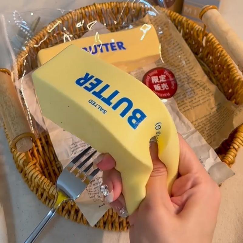 Simulation Cheese Stick Squishy Fidget Toy Antistress Slow Rebound Soft Stress Relief for Kids Adult Funny Toy Food Decompress