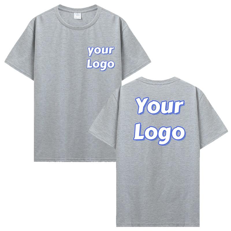 Maßgeschneiderte bedruckte T-Shirts Herrenmode Kurzarm Custom T-Shirt Damen Personalisiertes Freizeit-T-Shirt Streetwear Tee Tops Kleidung
