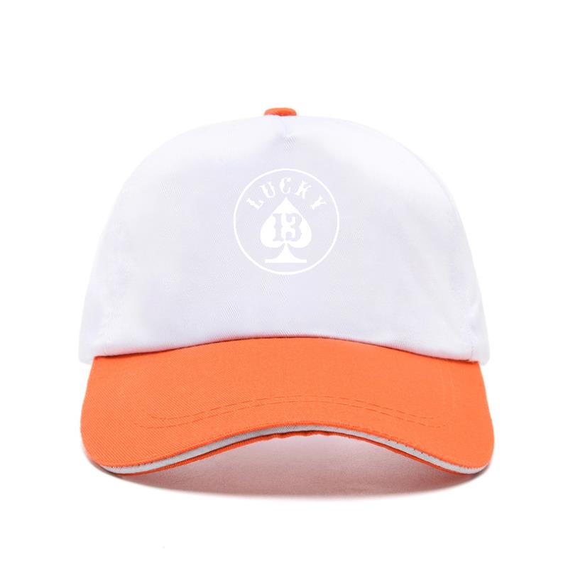LUCKY Nummer 13 caps mote Unisex Kvinner 100% Bomull pappa-caps utendørs bevegelse Unisex Baseballcaps justerbar Snapback-hatt bein