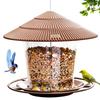 Minimalist Automatic Outdoor Bird Feeder Hanging Leakproof for Hummingbirds Backyard Patio Home Garden Decor