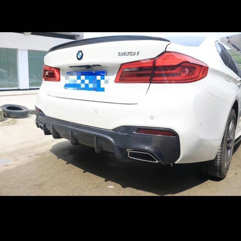 FD Style Carbon Fiber Rear Spoiler for BMW 5 Series G30 G38 M Sport & F90 M5