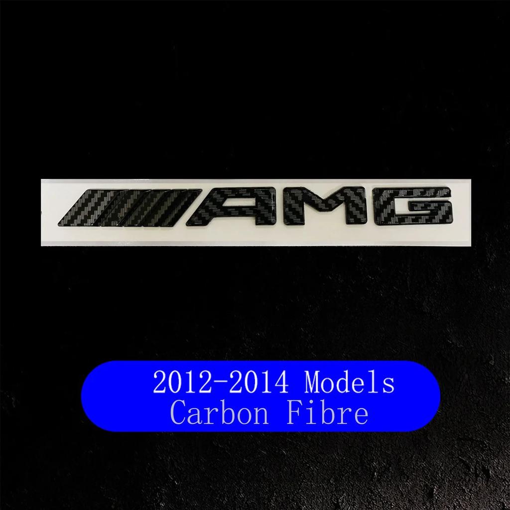 DHP3 New 2025 Hot AMG Logo Car Tail Trunk Auto Emblem Sticker Accessories For Mercedes Benz Brabus Smart Maybach W204 GLC CLA W205 W2