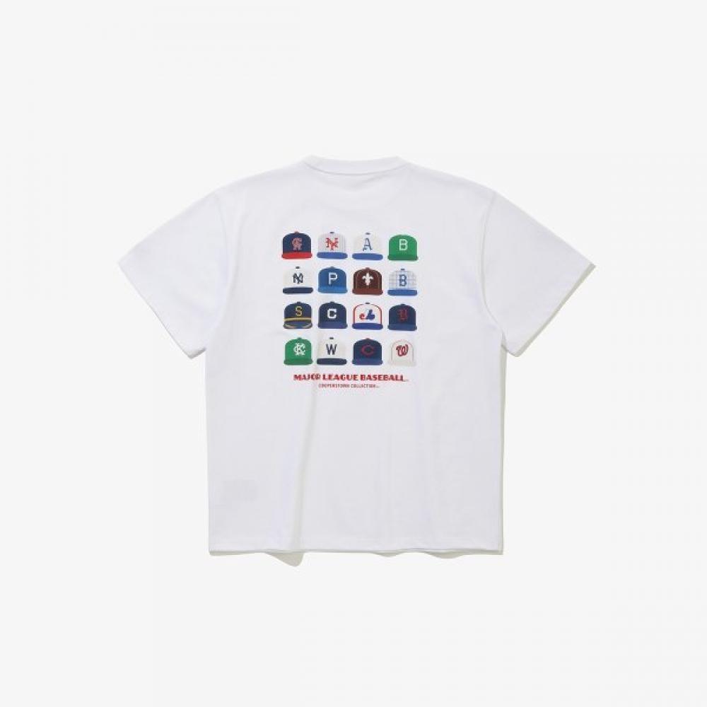New Era Kids Mlb Cap VinTage PosTer T shirT mulTi whiTe 15161508