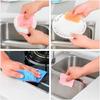 1 Roll Disposable Non-woven Dish Cloth Home Kitchen Cleaning Appliance, 50 Sheet/Roll Random Color