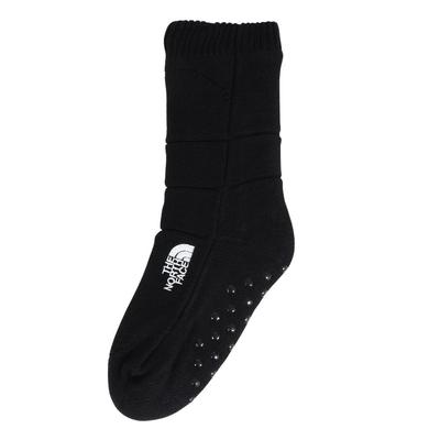 The North Face Nuptse Bootie Odor Cold TNF Size S Socks, Unisex, Non-Slip, Antibacterial, Resistant, Weather, Warm, Black/TNF Black,