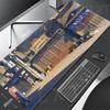 Mouse Pad Anime Shop Large Gamer Mousepad xcm Keyboard Mat XXXL Mouse Mats Rubber Desk Pad Design Desk Rug Japanese Street