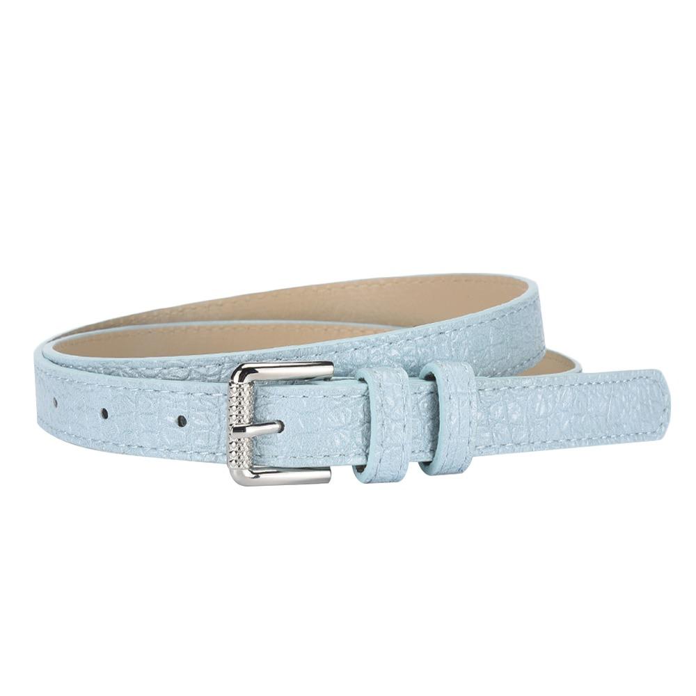 PU Leather Women's Belt Crocodile Pattern Leather Belt Vintage Waistband Belts  Jeans