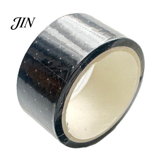 Washi Tape mit rauer Kante Schwarz Weiß Gittermuster Kariertes Muster Dekoratives Abdeckband Lässiger Stil für Kunst, DIY-Basteln, Notizbücher, Planer, Scrapbooking,