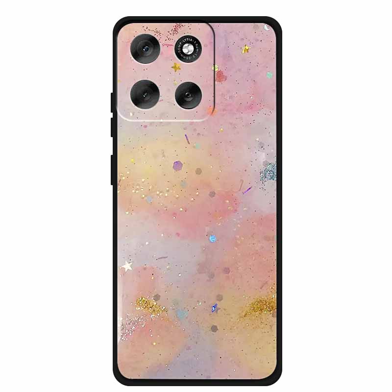 For Moto G86 G 86 Marble Case Luxury Silicone Phone Back Cover etui New Coque TPU Soft Cases for Motorola MotoG86 Funda Shield