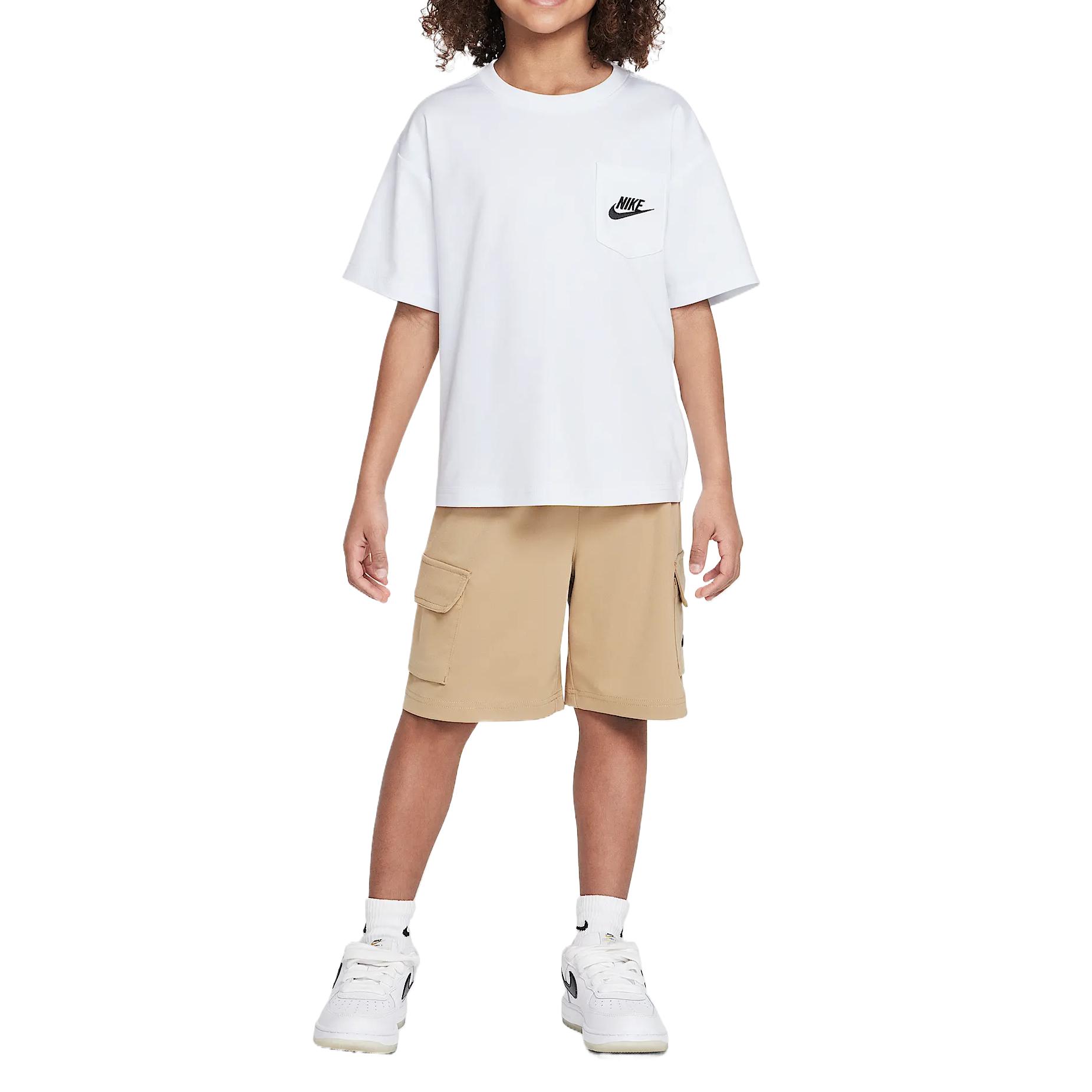 

Nike Casual Sportswear Apricot Tea Brown Children Aged 3 7 Years Old II3021-297 5