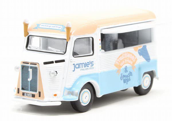 OXFORD Citroën H Type Van Miniature Car 1/76 CITROEN VAN Catering Van Ice Cream Shop OXF76CIT001