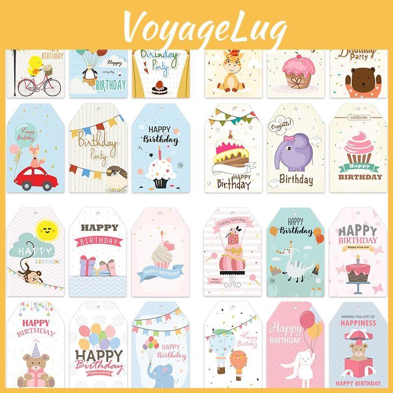 Birthday Party Decorations With Paper Hang Tags And 60pcs For Setup Venue