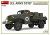 Miniart scale US Army G7107 4x4 Cargo Truck Plastic Model 1/35 1.5t (MA35380)