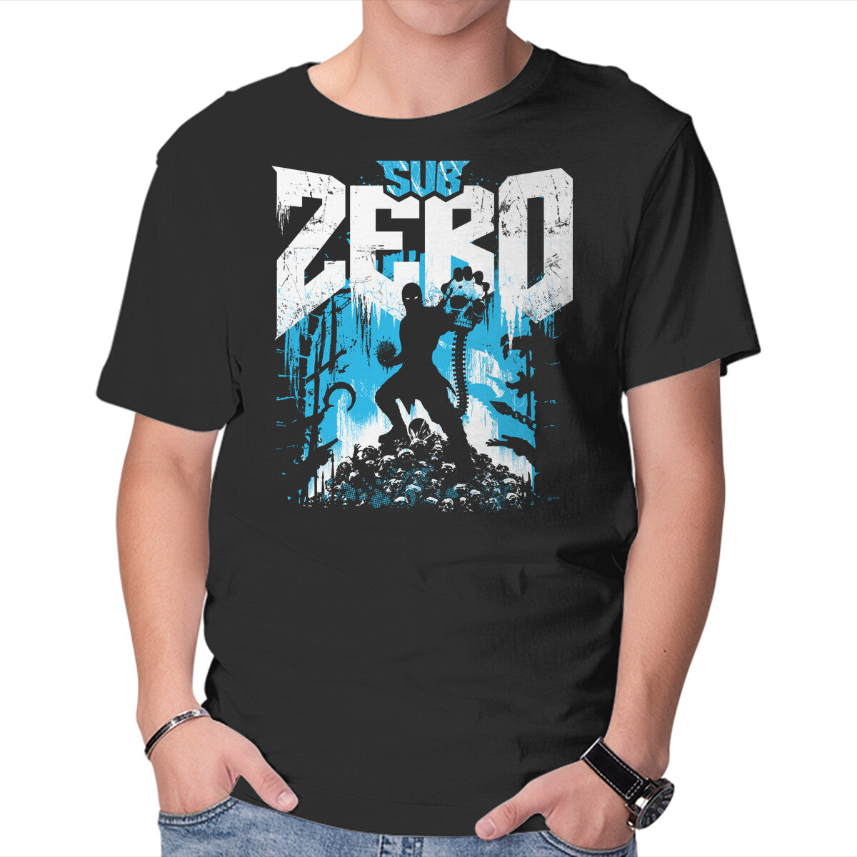 Unisex Crew Neck T-Shirt Zero Slayer Graphic Short Sleeve Casual Tee XXXXL