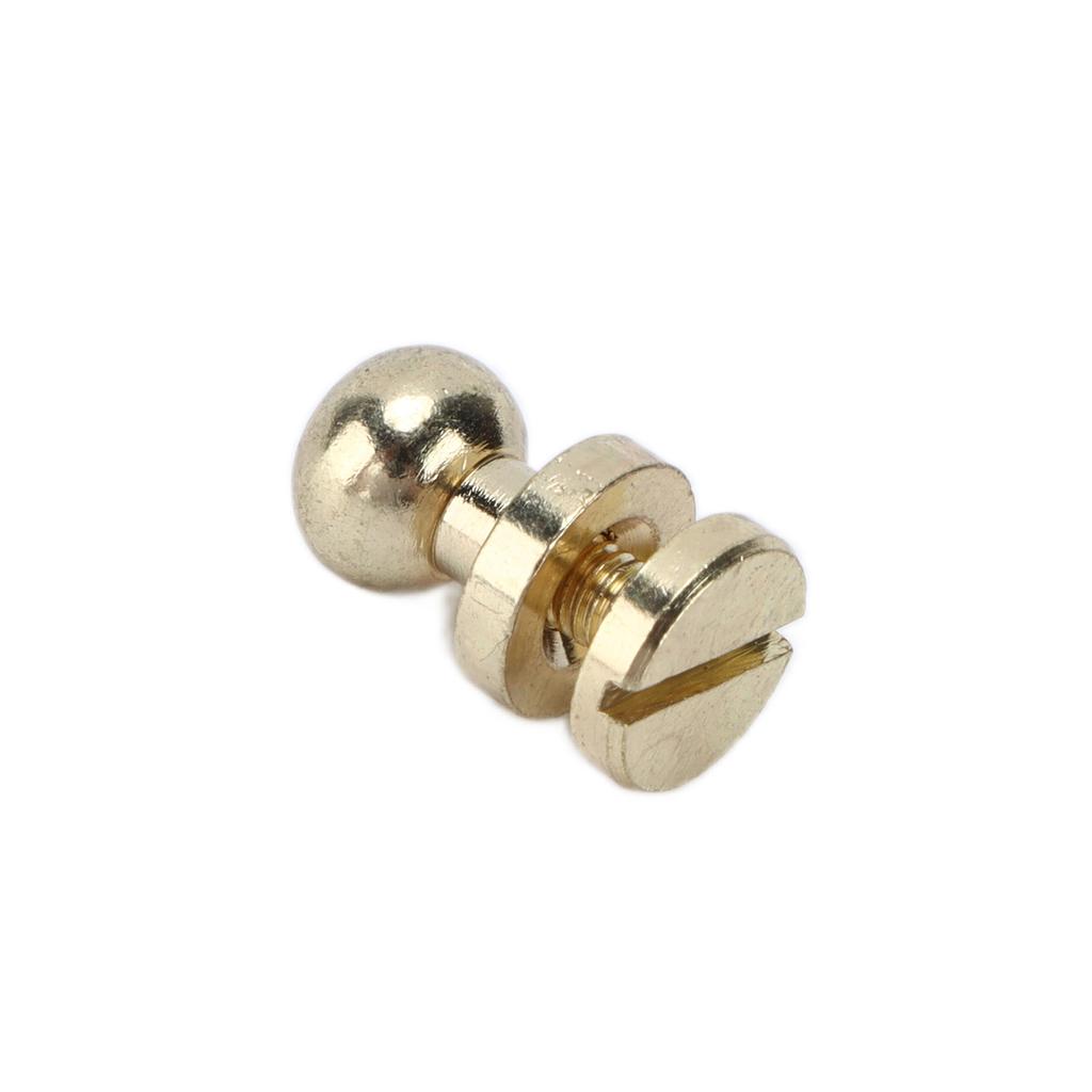 20set Brass Rivets Abrasion Resistance Imitation Gold Luggage Hardware Accessories for Craft Enthusiasts
