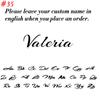 Custom Necklace for Women Personalised Cursive Letter Pendant Stainless Steel Jewelry Men Chain Choker Collar Personalizado
