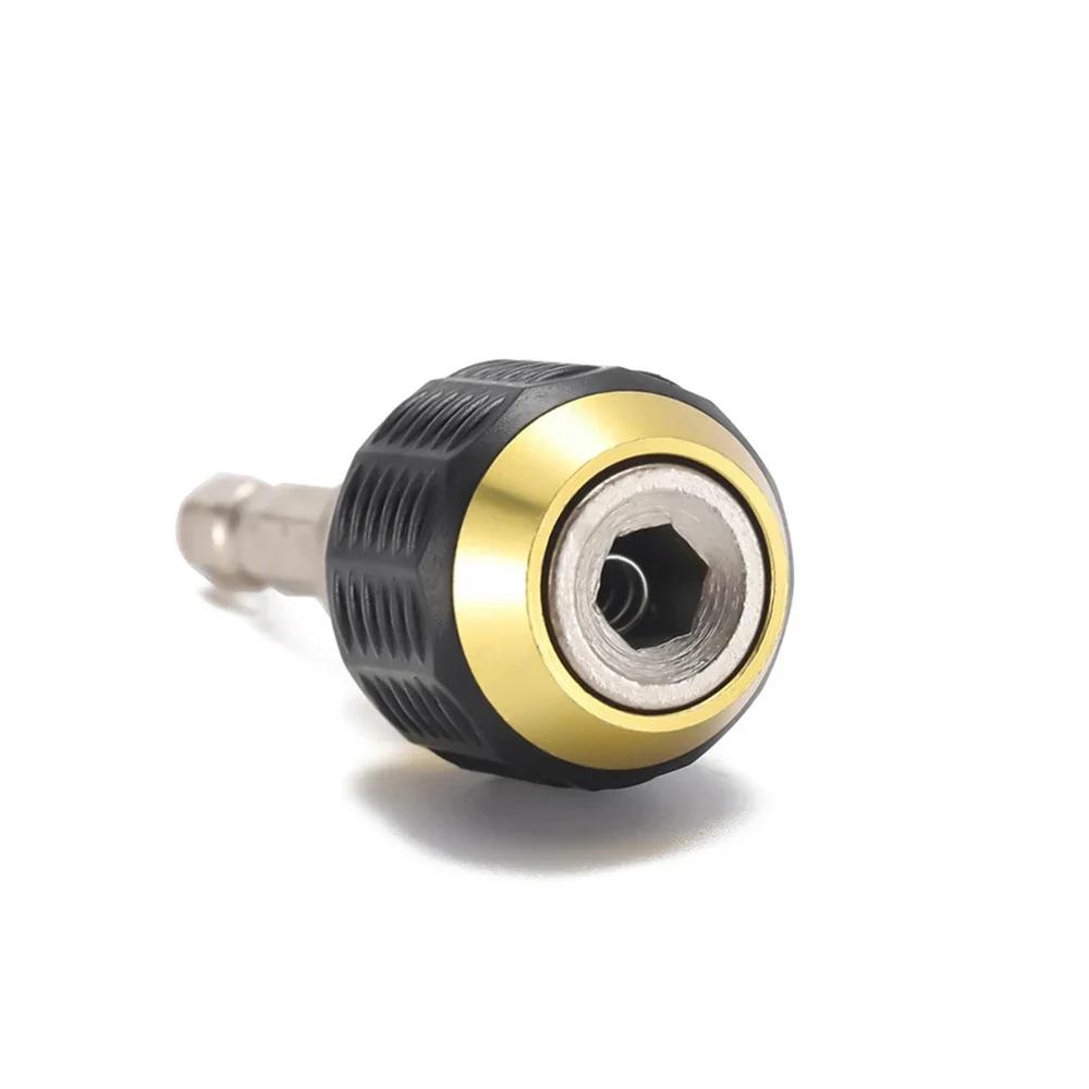 1 4 Inch Hex Handle Big Head Pop Up Quick Release Self Locking Adapter Electric Drill Driver Bit Extension Rod