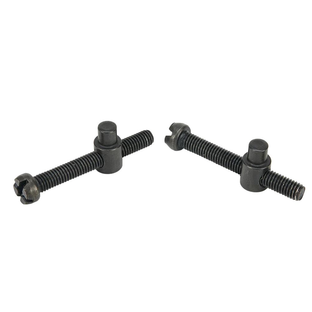 2pcs Bar Chain Tensioner 2x Adjuster Adjusting Screw For 405 5016 Chainsaw Metal Power Equipment Parts Replacement