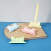 Bowknot Silicone Candlestick Molds Epoxy Resin Silicone Molds for Making Candle Holder Tealight Stand Home Decoration