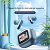 Smart Bluetooth Earbuds with Color Screen, Touch Control, ANC Dual Noise Cancelling, In-Ear, Wireless.