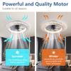 Cross-border Bestseller: APP-Remote-Controlled Fan Light Strip with 6 Speeds, Wide Voltage 85-265V.