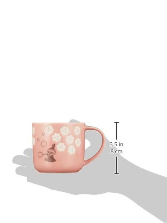 Yamaka Shoten MOOMIN Florit Little My Microwave and Dishwasher Safe Moomin Nordic Day Wedding Made in Mug, Design, Approx. 350ml, (Wooden Box),