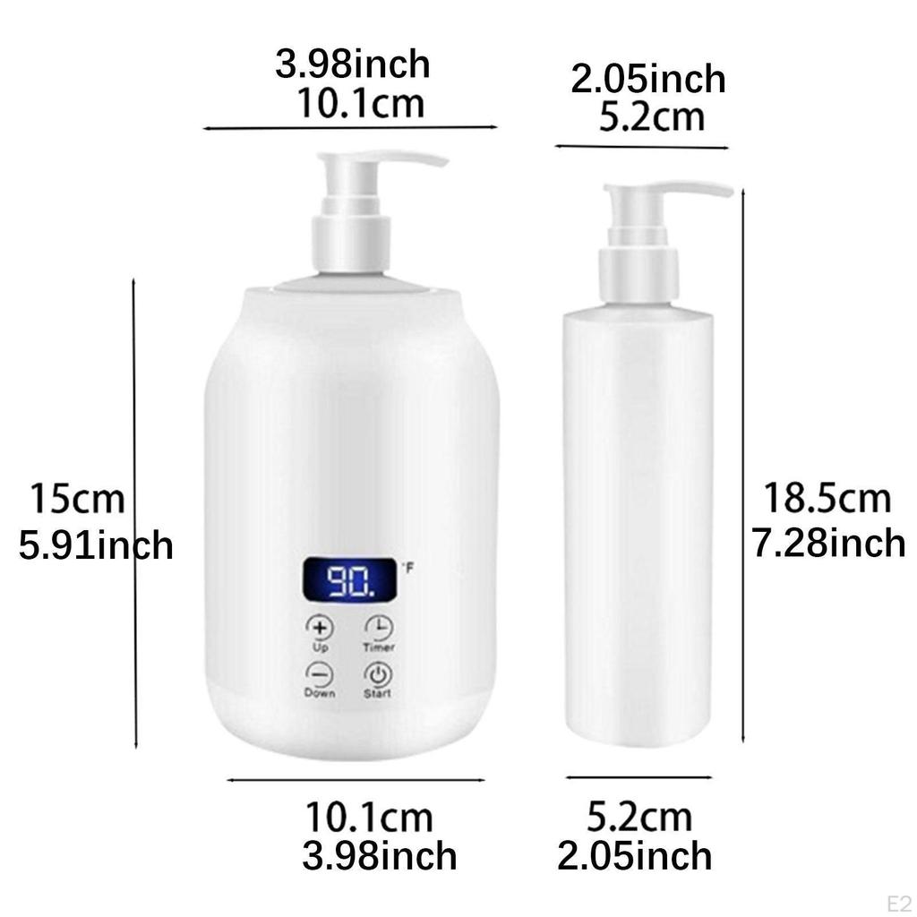 Ölheizung für eine Flasche, Temperaturregelung, LED-Bildschirm, Wärmer, weiß