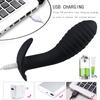 Prostate Massager Remote Control Anal Plug Vibrator Waterproof 10 Stimulation Modes Butt Anus Massager Silicone Sex Toy for Men