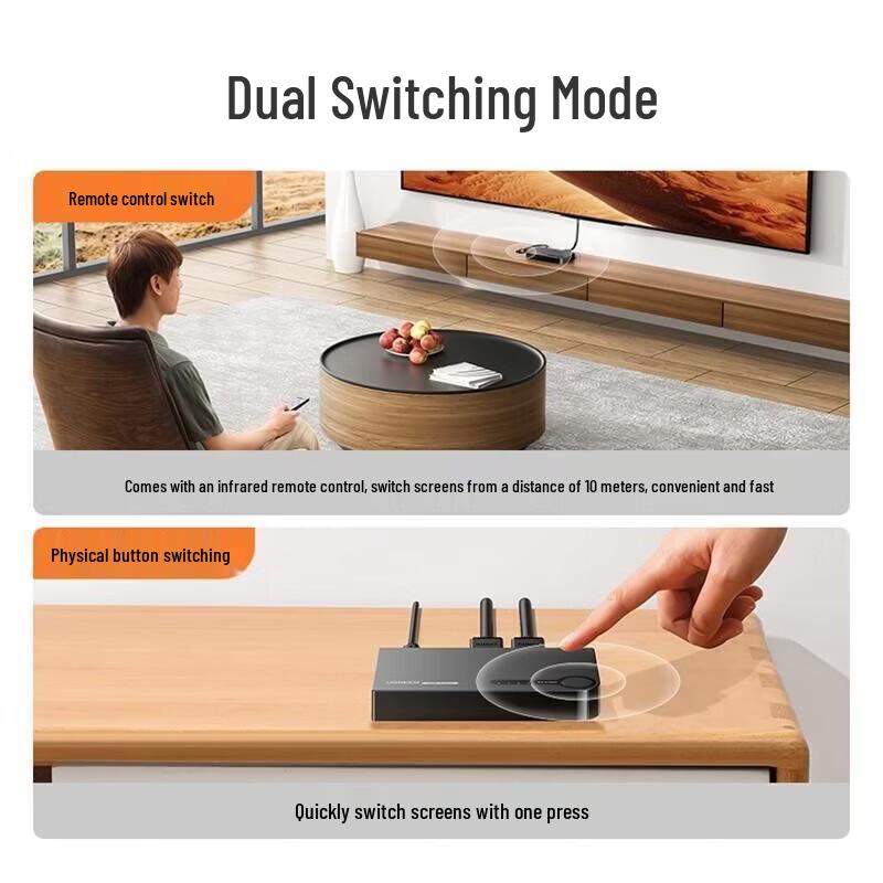Ugreen 3-Port 4K HDMI Umschalter