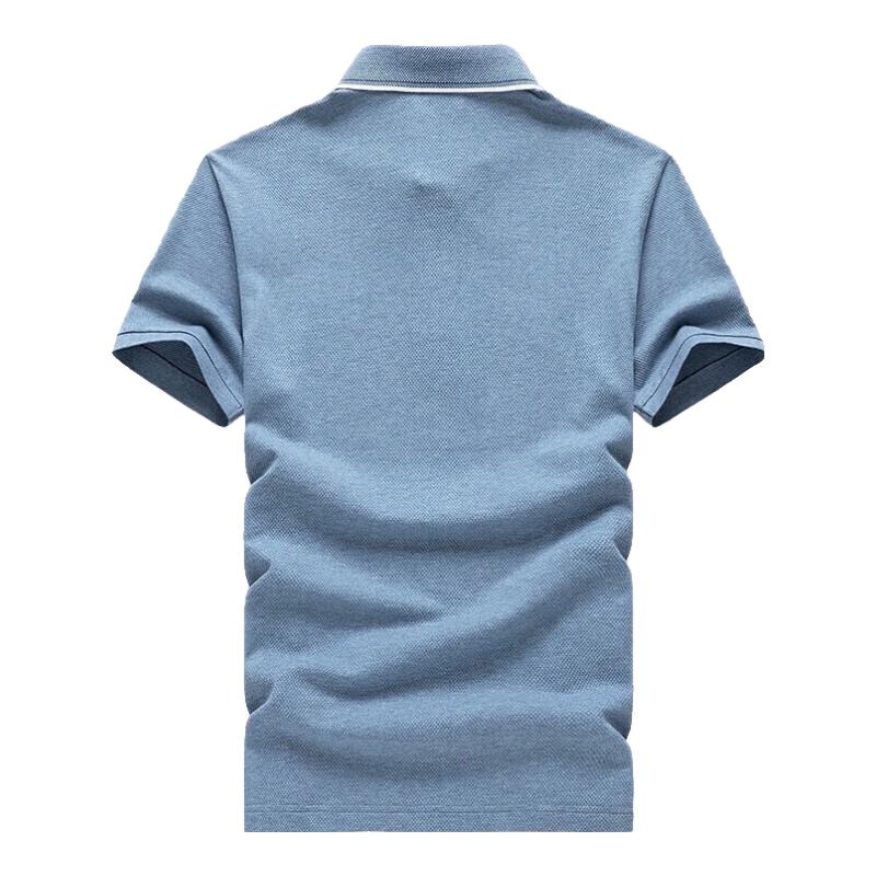 Seven Wolves Men's Business Casual Piqué Polo Shirt
