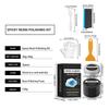 Epoxid Polier-Set Glanz wiederherstellen Cremige Paste Epoxidharz Polier-Set für Kratzer für Hausbesitzer Anfänger Kunstprojekte