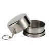 Stainless Steel Folding Cup Portable Outdoor Travel Camping Telescopic Cup Ourdoor Foldable Drinkware 75ml/150ml/250ml