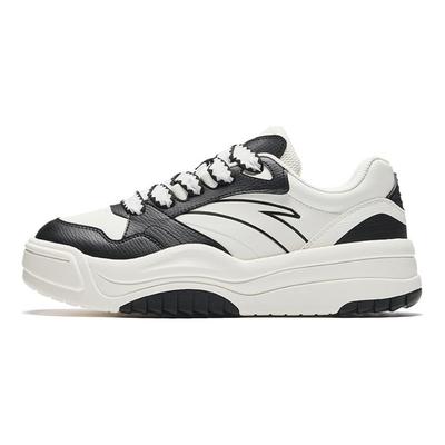 Wave Shoes 2 Easy To Clean Trendy Versatile Wear Resistant Height Increasing Low Top Skate Shoes Men Sneakers White Black 912438016-3