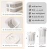 Greek Yogurt Strainer 1300Ml/2000Ml Multi Yogurt Filter With Fine Mesh Bag & Lid For Thick Greek Yogurt Soybean Milk Soup Fruit