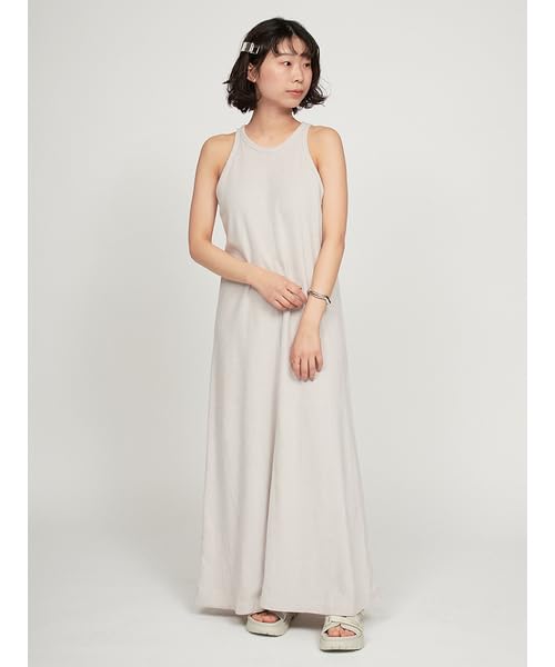 Emi PlaX Pile Amesuri LGRY Dress, 13WCO252030, Women's,