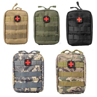 Survival Pouch Outdoor Travel Medical Box Large Size SOS Bag/Package Tactical First Aid Bag Medical Kit Bag Molle EMT Emergency Medical Backpack