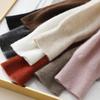 Baby Cashmere Seamless Slim Fit Half-High Neck Sweater