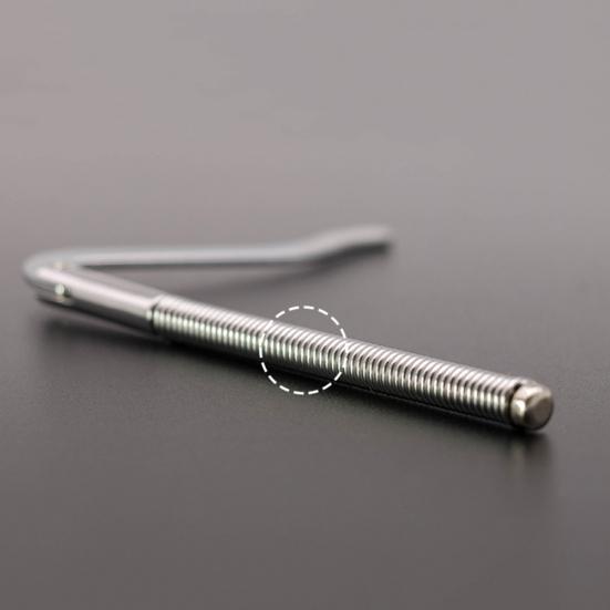 Unisex Metal Bifold Money Clip Bar Wallet Replace Parts Spring Clamp Cash Holder