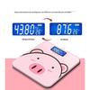 Cartoon Cute Pig Digital Weight Scale High Precision Reading For Home Bathroom Weight Tracking Automatic Weighing Scale