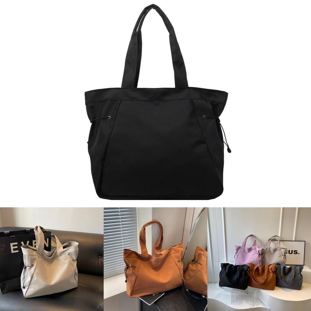 Stylish Canvas Tote Bag For Women Large Capacity Summer Casual Shoulder Bag