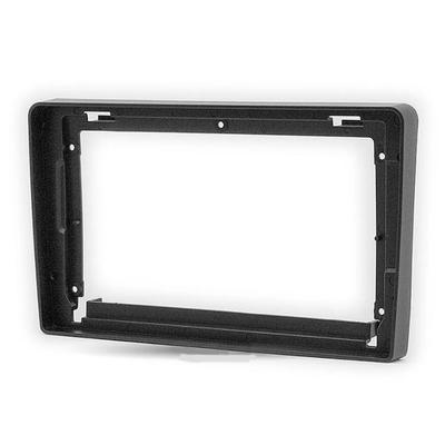 Painel Rádio Fascia Carro 9 polegadas Placa de Instalação Fascia Console Adaptador Capa Acabamento Fra