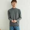 Fall and Winter Semi-turtleneck Sweater Men's Pullover Loose Solid Color Handsome Knit Sweater Fashion Versatile Bottoming Wool Sweater Long-sleeved
