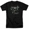 Batman Arkham Knight Enterhaken T-Shirt Lizenziertes Comicbuch T-Shirt Schwarz