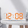 3D LED Digital Clock Simple and Stylish LED 3 Alarms Electronic USB Table Clock Time Temperature Wall Clock for Living Room