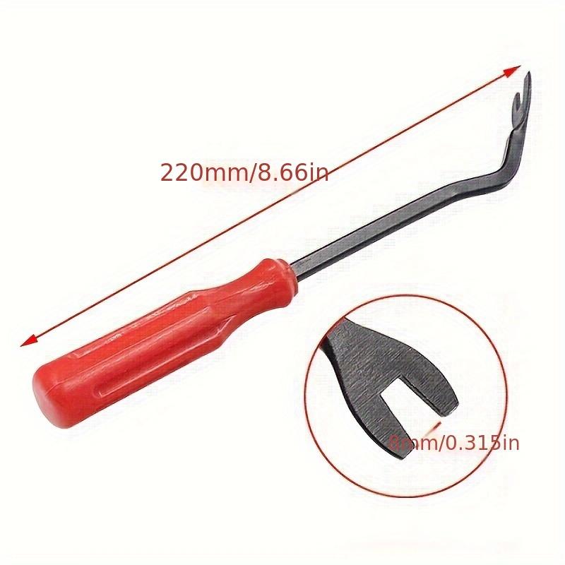 6 Inch Auto Clip Fastener Remover Pry Tool Auto Trim Removal Tool Fastener Panel Door Clip Puller Rivet Removal Tool