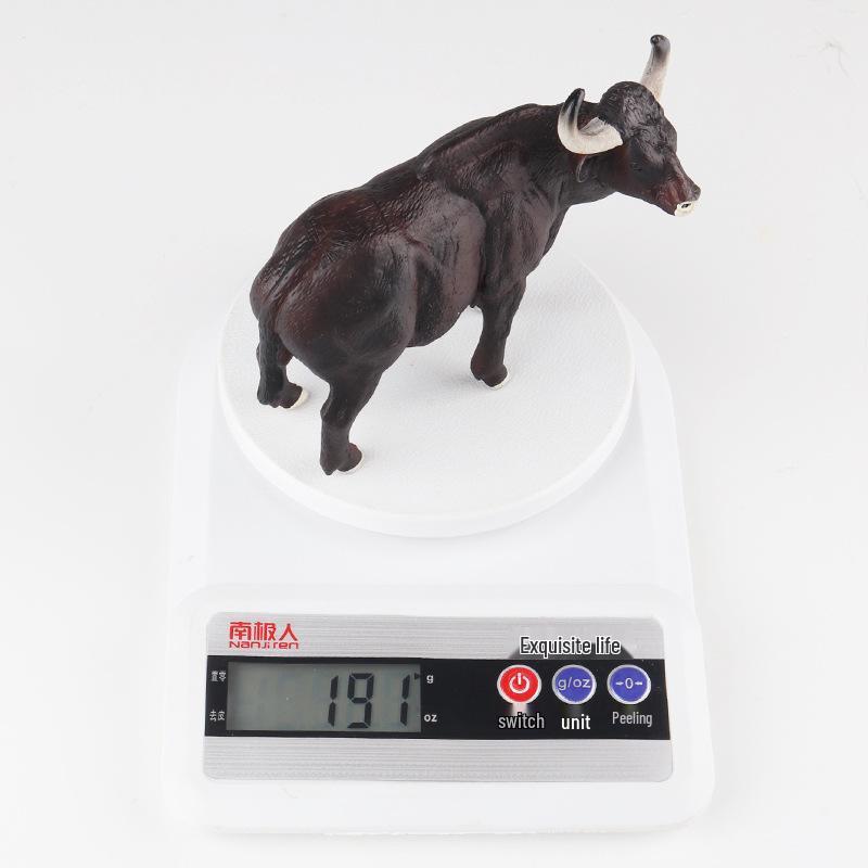 High-Quality Children's Cow Animal Model - Simulation Farm Scene Decoration