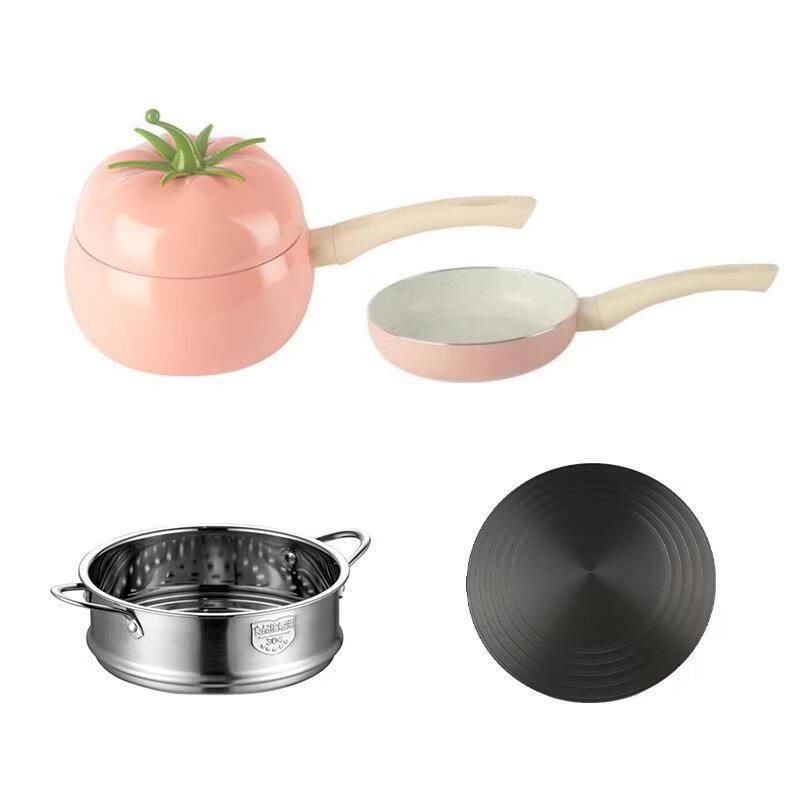 Yicang Cute Tomato Maifan Stone Milk Pot