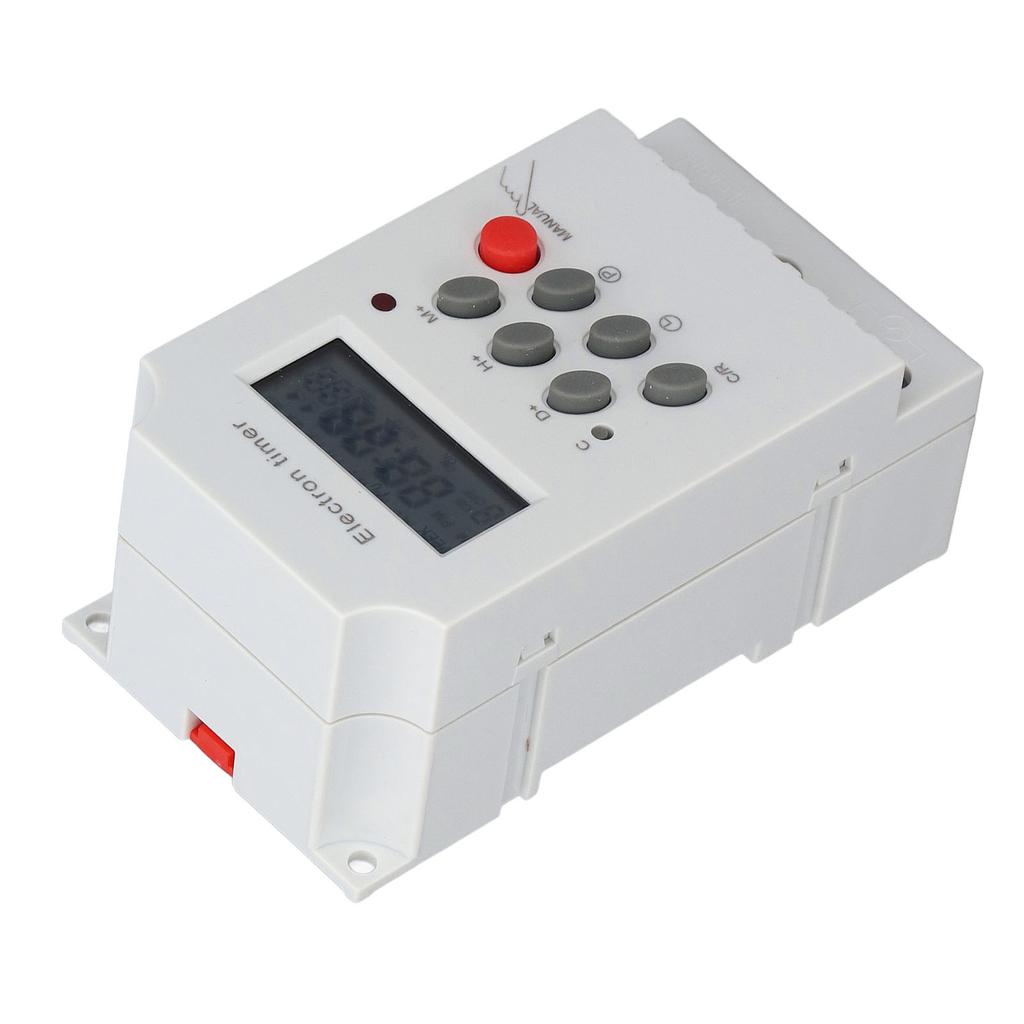 Electronic Timer Switch DIN Rail LCD Microcomputer Electron Intelligent Controller KG316TII(DC 12V )
